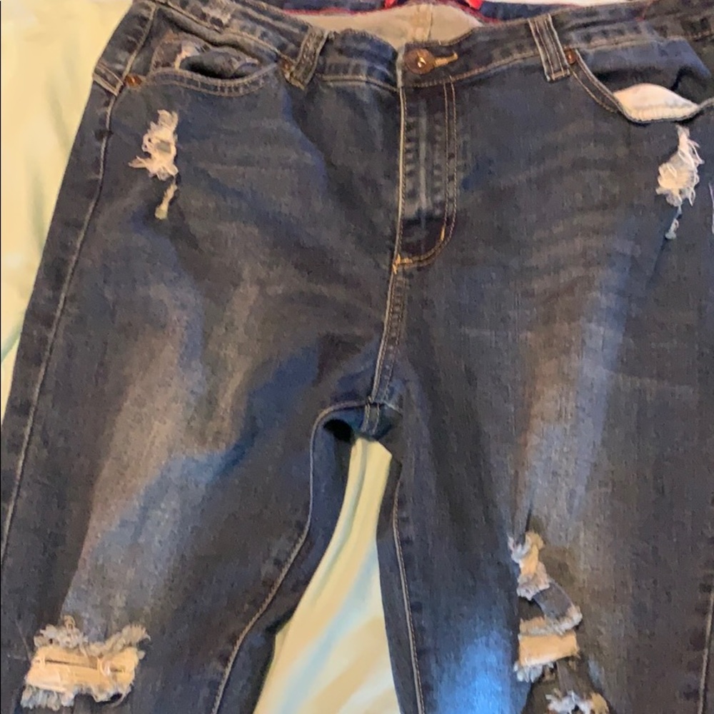 Ripped jeans